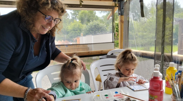 L’Aire de jeux équipée pour tous les âges du camping Le Grand Pré près d’Abbeville
