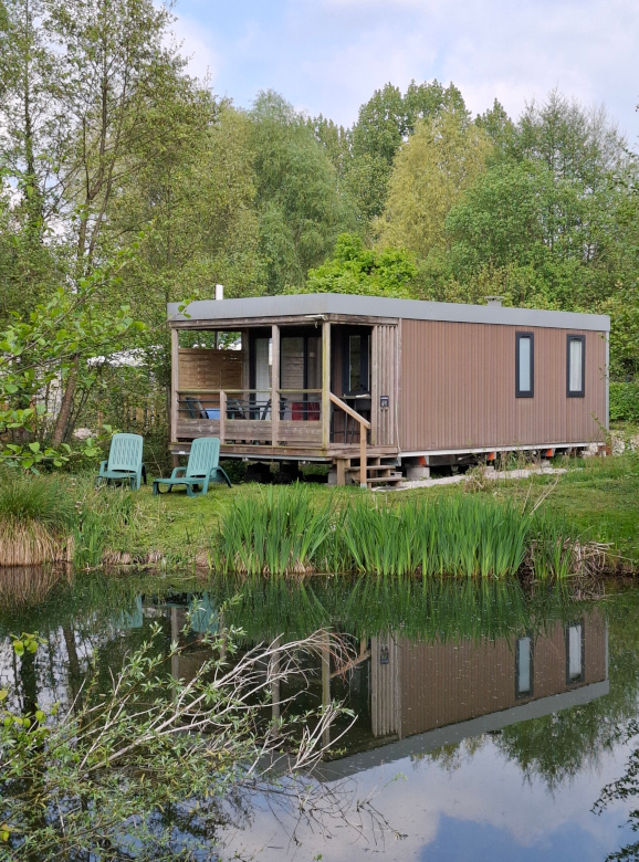 L’Aire de jeux équipée pour tous les âges du camping Le Grand Pré près d’Abbeville